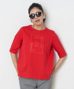 【接触冷感】ロゴプリントTシャツ