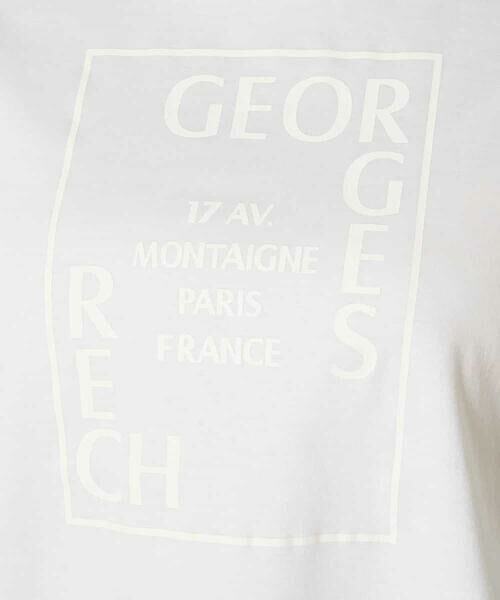 GEORGES RECH / ジョルジュ・レッシュ カットソー | 【接触冷感】ロゴプリントTシャツ | 詳細30