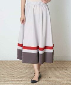 GEORGES RECH / ジョルジュ・レッシュ ロング・マキシ丈スカート | 配色ボリュームスカート