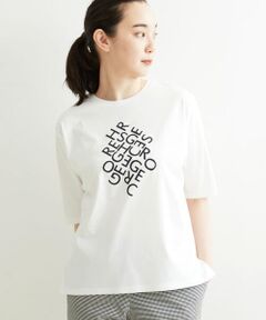 【接触冷感】ロゴTシャツ