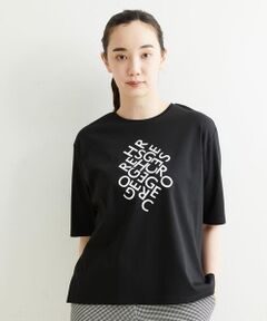 【接触冷感】ロゴTシャツ