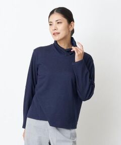 GEORGES RECH / ジョルジュ・レッシュ カットソー | カシュクールハイネックカットソー