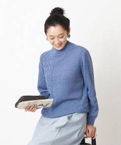 GEORGES RECH / ジョルジュ・レッシュ ニット・セーター | ケーブルリリヤーンニット