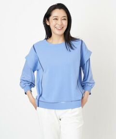 GEORGES RECH / ジョルジュ・レッシュ ニット・セーター | [アンサンブル対応]刺繍ライン袖コンシャスニット