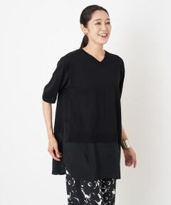 GEORGES RECH / ジョルジュ・レッシュ ニット・セーター | リネンブレンドコンビニット