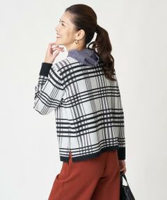 GEORGES RECH / ジョルジュ・レッシュ ニット・セーター | チェックジャガードニット