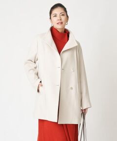 GEORGES RECH / ジョルジュ・レッシュ その他アウター | スーパー100ビーバースタンドカラーコート