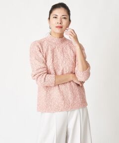 GEORGES RECH / ジョルジュ・レッシュ ニット・セーター | ケーブルリリヤーンニット