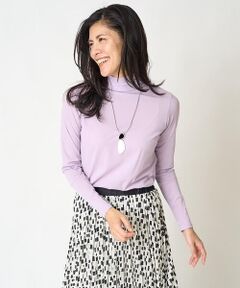 GEORGES RECH / ジョルジュ・レッシュ カットソー | [日本製]チュールボトルネックカットソー