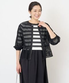 GEORGES RECH / ジョルジュ・レッシュ セットアップ | メッシュニュアンスシアーブルゾン