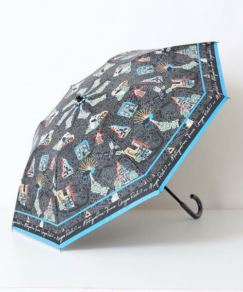 GEORGES RECH / ジョルジュ・レッシュ 傘 | [晴雨兼用]PARIS MAP折り畳み傘 | 詳細8