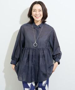 GEORGES RECH / ジョルジュ・レッシュ シャツ・ブラウス | ローンピンタックブラウス