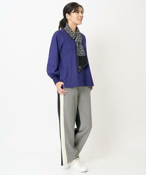 GEORGES RECH / ジョルジュ・レッシュ カットソー | ウールスムースランタンスリーブAラインプルオーバー | 詳細20