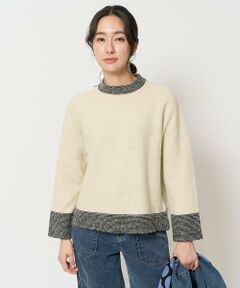 GEORGES RECH / ジョルジュ・レッシュ ニット・セーター | シャイニーブークレニットプルオーバー