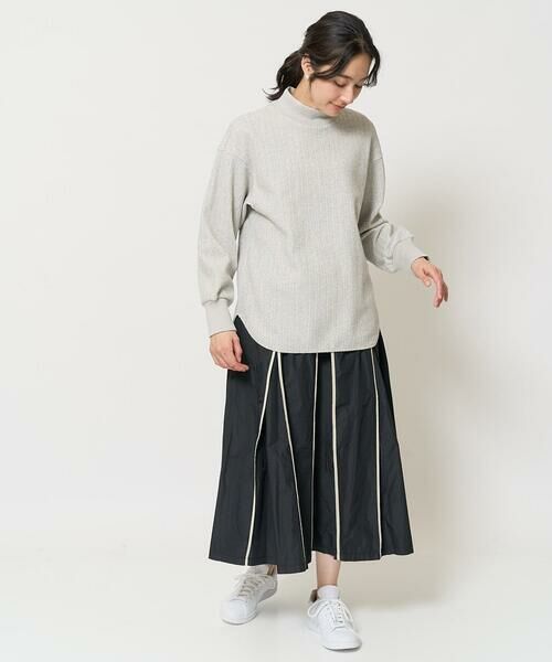 GEORGES RECH / ジョルジュ・レッシュ カットソー | 幾何柄ジャガードジャージーハイネックプルオーバー | 詳細12