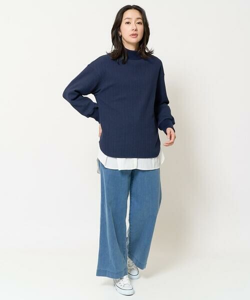 GEORGES RECH / ジョルジュ・レッシュ カットソー | 幾何柄ジャガードジャージーハイネックプルオーバー | 詳細15