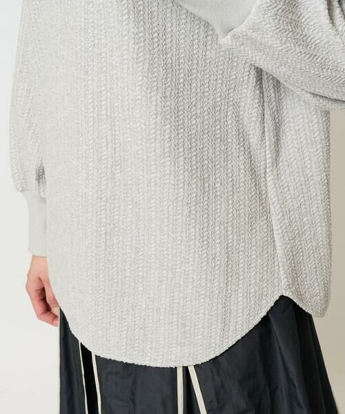 GEORGES RECH / ジョルジュ・レッシュ カットソー | 幾何柄ジャガードジャージーハイネックプルオーバー | 詳細9