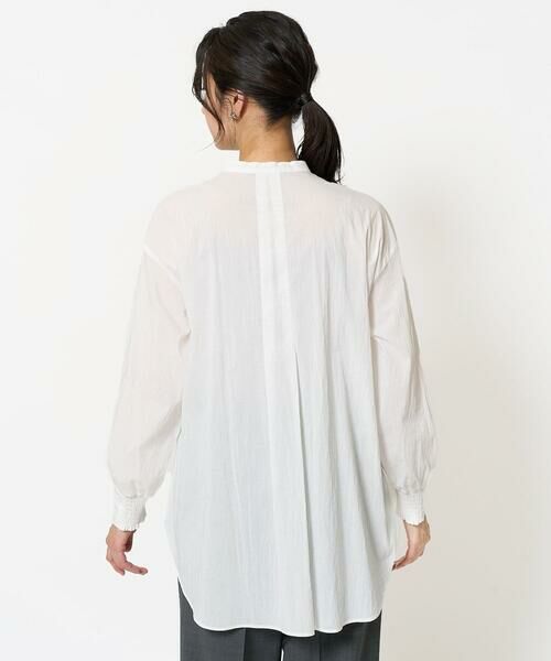 GEORGES RECH / ジョルジュ・レッシュ シャツ・ブラウス | [2点セット]リブニットベスト＆バンドカラーブラウス | 詳細18