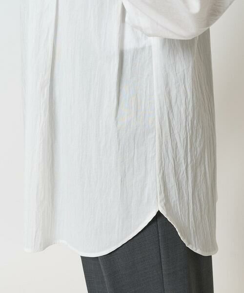 GEORGES RECH / ジョルジュ・レッシュ シャツ・ブラウス | [2点セット]リブニットベスト＆バンドカラーブラウス | 詳細21