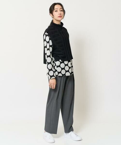 GEORGES RECH / ジョルジュ・レッシュ シャツ・ブラウス | [2点セット]リブニットベスト＆バンドカラーブラウス | 詳細26