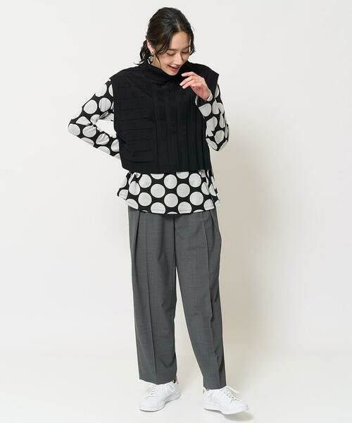 GEORGES RECH / ジョルジュ・レッシュ シャツ・ブラウス | [2点セット]リブニットベスト＆バンドカラーブラウス | 詳細27