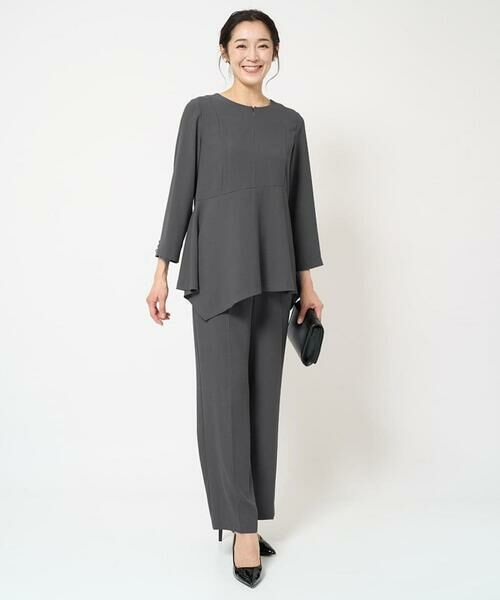 GEORGES RECH / ジョルジュ・レッシュ シャツ・ブラウス | [セットアップ対応]アシンメトリーペプラムブラウス | 詳細14