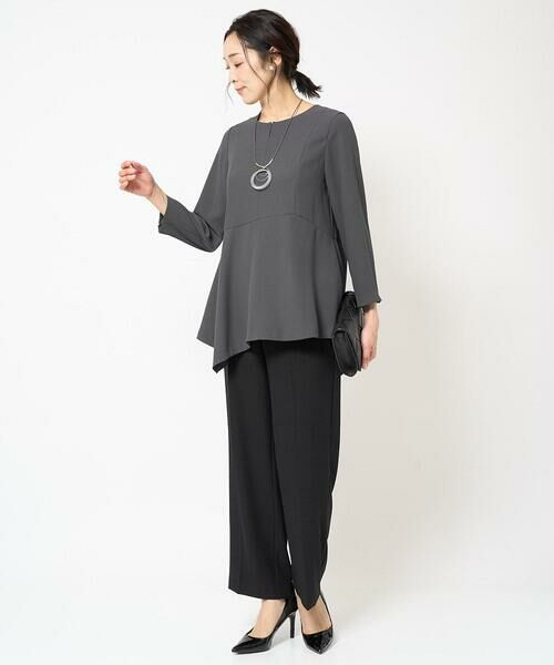 GEORGES RECH / ジョルジュ・レッシュ シャツ・ブラウス | [セットアップ対応]アシンメトリーペプラムブラウス | 詳細16