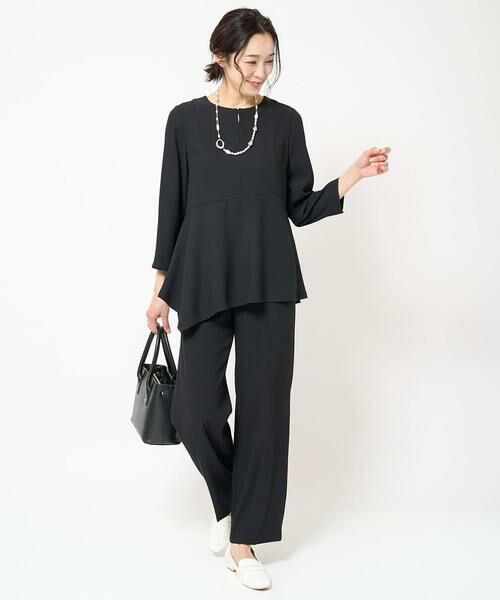 GEORGES RECH / ジョルジュ・レッシュ シャツ・ブラウス | [セットアップ対応]アシンメトリーペプラムブラウス | 詳細18