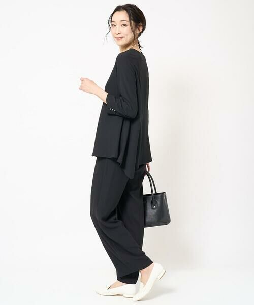 GEORGES RECH / ジョルジュ・レッシュ シャツ・ブラウス | [セットアップ対応]アシンメトリーペプラムブラウス | 詳細19