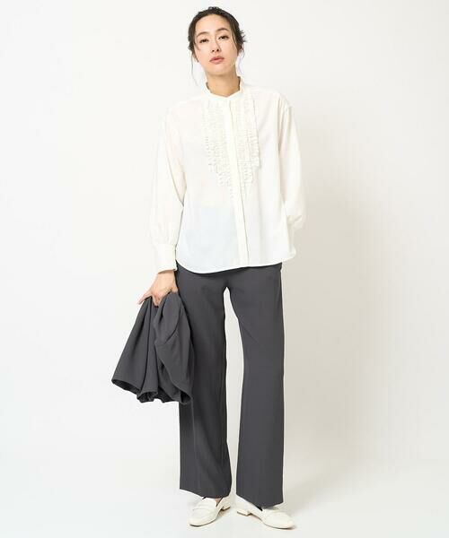 GEORGES RECH / ジョルジュ・レッシュ シャツ・ブラウス | スタンドカラーフリルブラウス | 詳細19