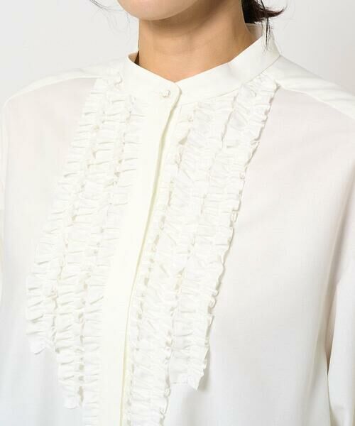 GEORGES RECH / ジョルジュ・レッシュ シャツ・ブラウス | スタンドカラーフリルブラウス | 詳細6