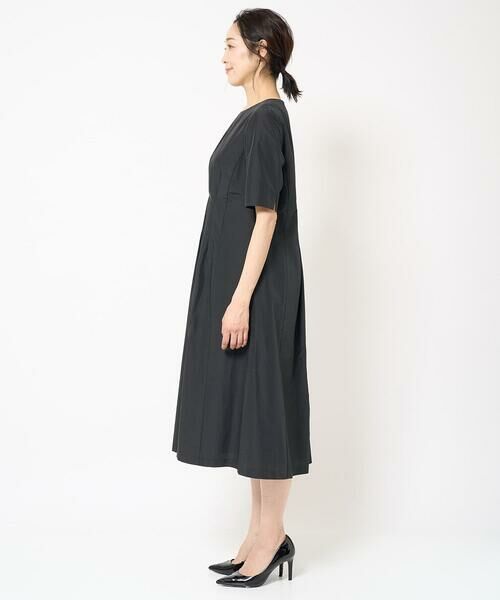 GEORGES RECH / ジョルジュ・レッシュ ロング・マキシ丈ワンピース | タックフレアタフタワンピース | 詳細2