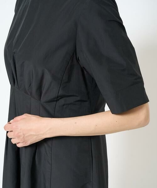 GEORGES RECH / ジョルジュ・レッシュ ロング・マキシ丈ワンピース | タックフレアタフタワンピース | 詳細7