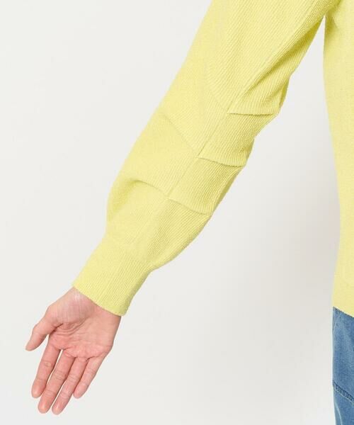 GEORGES RECH / ジョルジュ・レッシュ ニット・セーター | ブークレジャガードタックスリーブニット | 詳細11