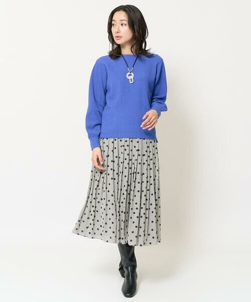 GEORGES RECH / ジョルジュ・レッシュ ニット・セーター | ブークレジャガードタックスリーブニット | 詳細22