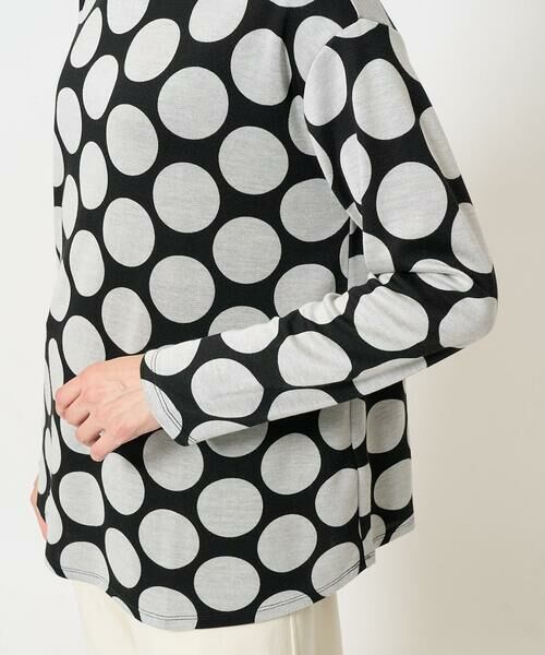 GEORGES RECH / ジョルジュ・レッシュ カットソー | [日本製]ダブルフェイスボトルネックフレアカットソー | 詳細10