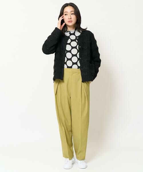 GEORGES RECH / ジョルジュ・レッシュ カットソー | [日本製]ダブルフェイスボトルネックフレアカットソー | 詳細18