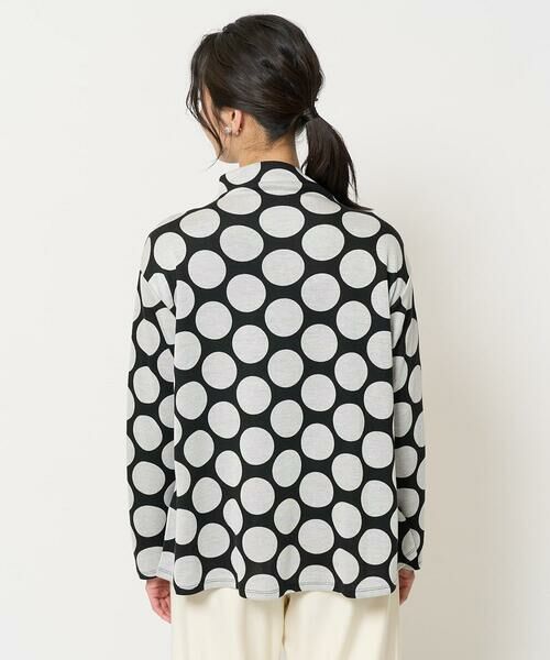 GEORGES RECH / ジョルジュ・レッシュ カットソー | [日本製]ダブルフェイスボトルネックフレアカットソー | 詳細8