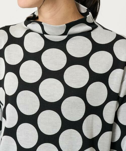 GEORGES RECH / ジョルジュ・レッシュ カットソー | [日本製]ダブルフェイスボトルネックフレアカットソー | 詳細9