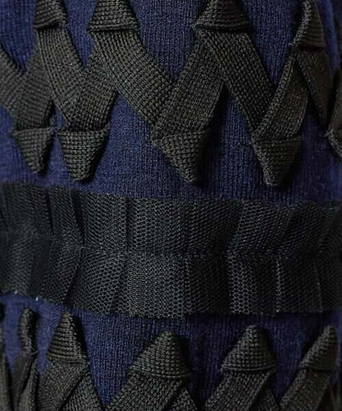 GEORGES RECH / ジョルジュ・レッシュ カットソー | クロスサーモテープ刺繍ジャージープルオーバー | 詳細11