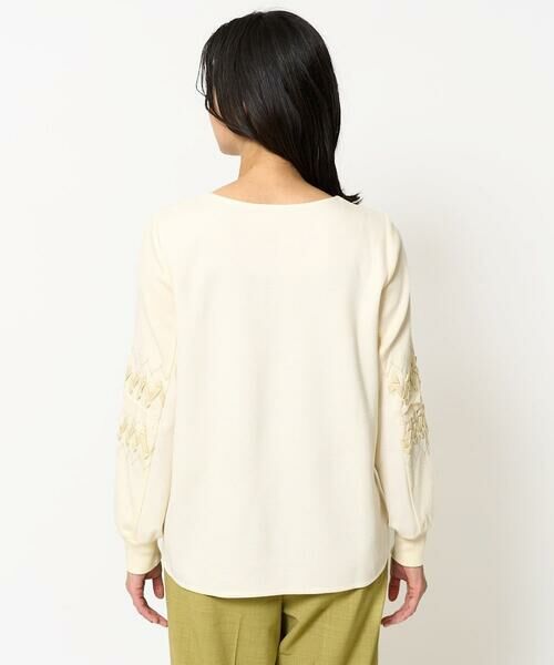 GEORGES RECH / ジョルジュ・レッシュ カットソー | クロスサーモテープ刺繍ジャージープルオーバー | 詳細6