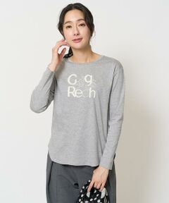 GEORGES RECH / ジョルジュ・レッシュ カットソー | スムースロゴ刺繍ロングスリーブカットソー