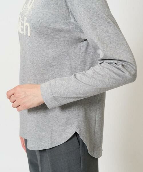 GEORGES RECH / ジョルジュ・レッシュ カットソー | スムースロゴ刺繍ロングスリーブカットソー | 詳細9