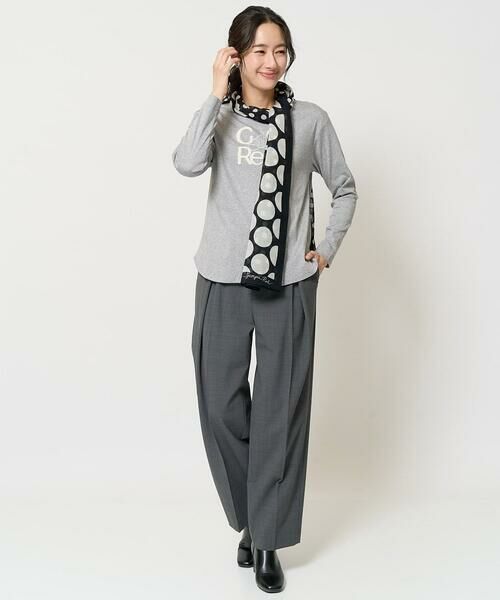 GEORGES RECH / ジョルジュ・レッシュ チノ・ワークパンツ | [日本製]インタックコクーンワイドテーパードパンツ | 詳細16