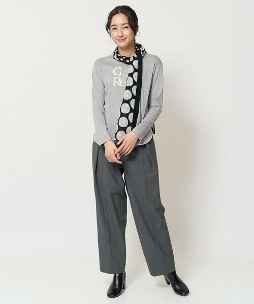 GEORGES RECH / ジョルジュ・レッシュ チノ・ワークパンツ | [日本製]インタックコクーンワイドテーパードパンツ | 詳細17