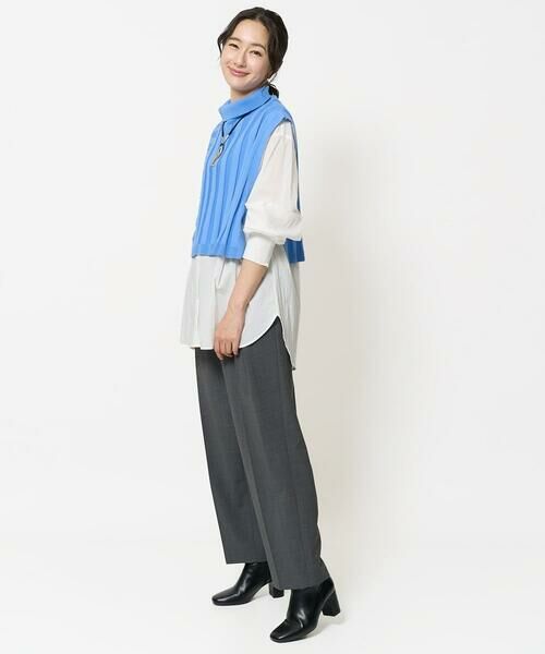 GEORGES RECH / ジョルジュ・レッシュ チノ・ワークパンツ | [日本製]インタックコクーンワイドテーパードパンツ | 詳細19