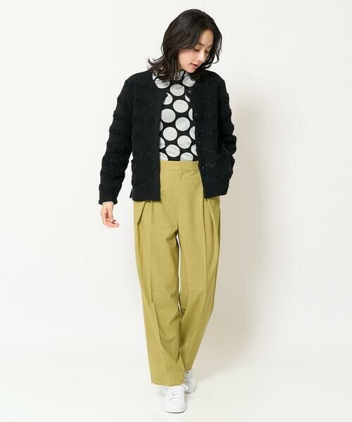 GEORGES RECH / ジョルジュ・レッシュ チノ・ワークパンツ | [日本製]インタックコクーンワイドテーパードパンツ | 詳細25