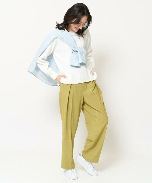 GEORGES RECH / ジョルジュ・レッシュ チノ・ワークパンツ | [日本製]インタックコクーンワイドテーパードパンツ | 詳細26