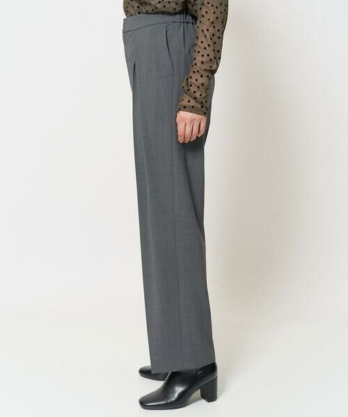 GEORGES RECH / ジョルジュ・レッシュ チノ・ワークパンツ | [日本製]インタックコクーンワイドテーパードパンツ | 詳細4