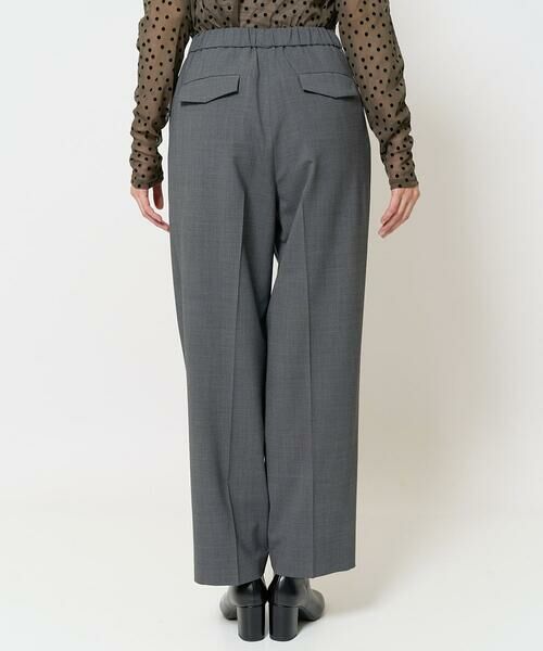 GEORGES RECH / ジョルジュ・レッシュ チノ・ワークパンツ | [日本製]インタックコクーンワイドテーパードパンツ | 詳細5